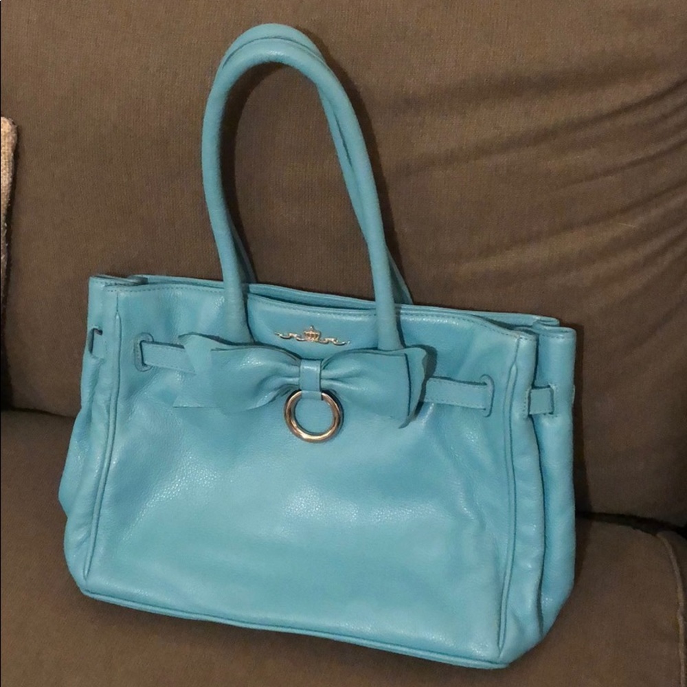 My Flat In London Teal Purse and Wallet